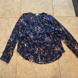 Floral Button Up Blouse